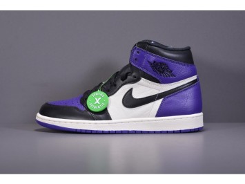 X 에어조던 1 코트퍼플
