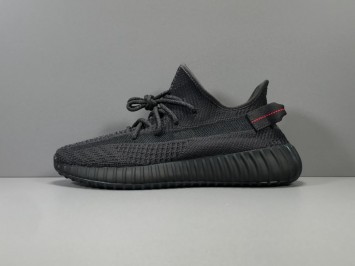 GOD 이지부스트 350 V2 트리플 블랙 논리플렉티브