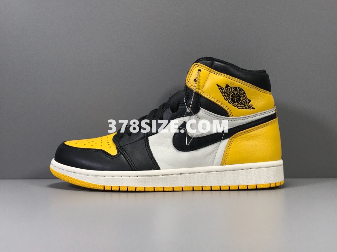 X 에어조던 1 옐로우 토
