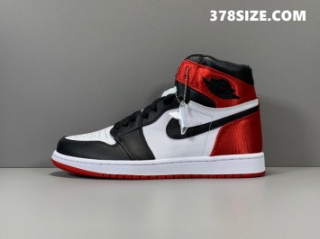 X 에어조던 1 블랙토 사틴