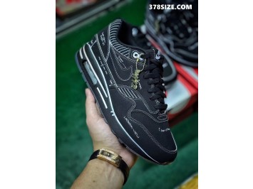 H12 나이키 에어맥스 1 검흰 스케치 투 쉘프