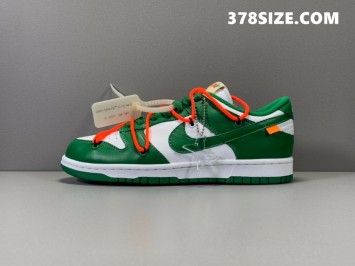 X 나이키 오프화이트 덩크로우 초흰