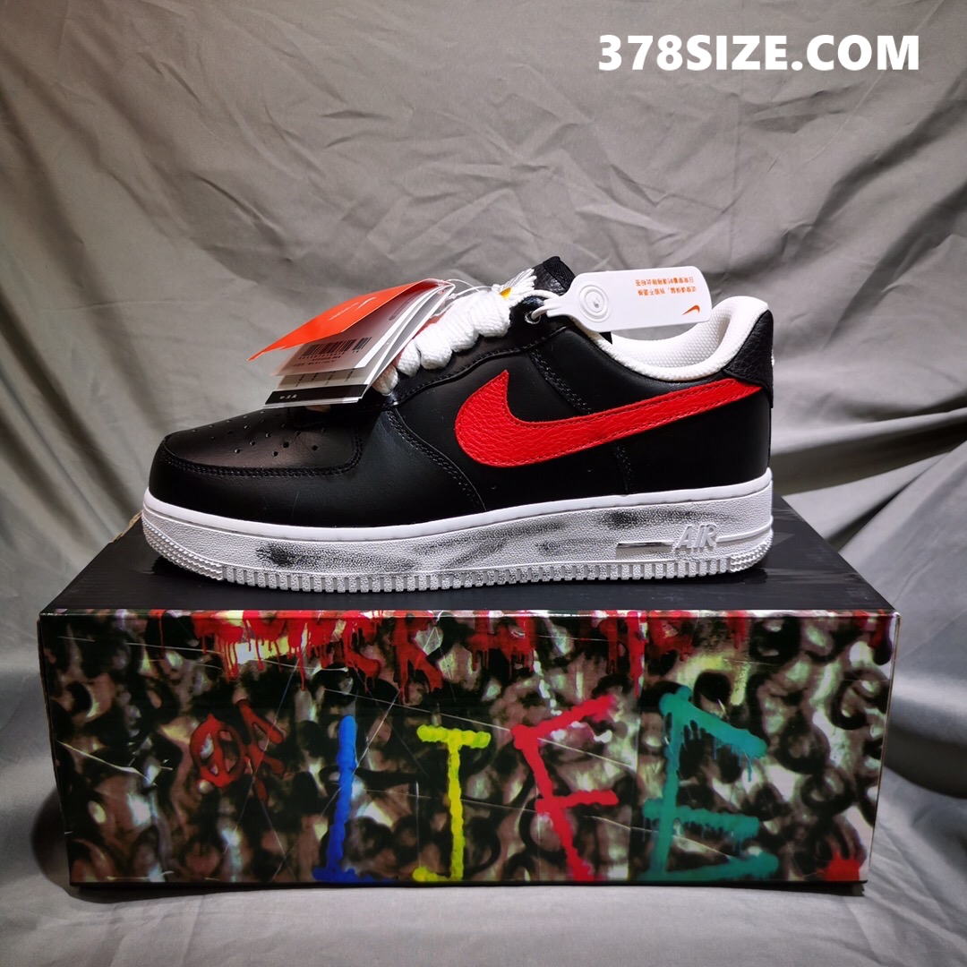 나이키 피마원 GD 에어포스 1 로우 레드스우쉬