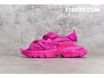 PK 발렌시아가 트랙샌들 핑크