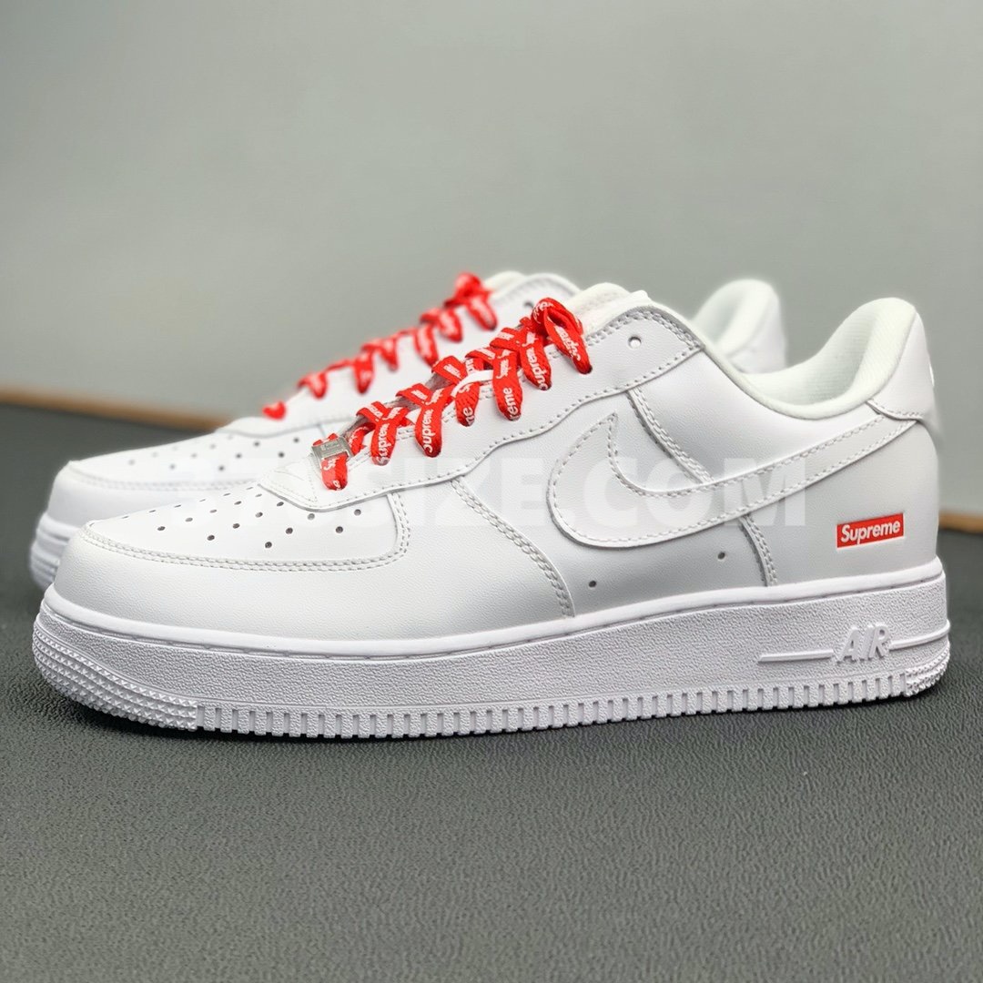 OWF 나이키 슈프림포스 화이트