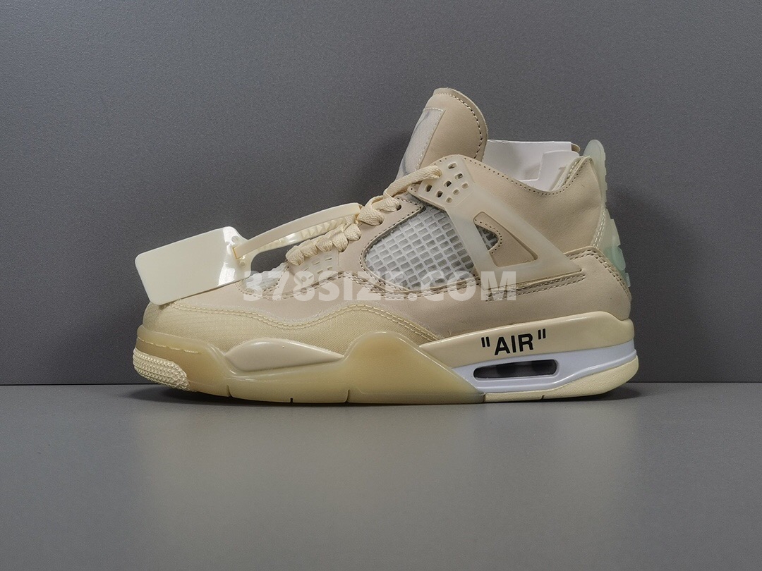 GOD 나이키 오프화이트 에어조던 4 SAIL 