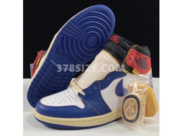 LJR 에어조던 1 유니온 블루토