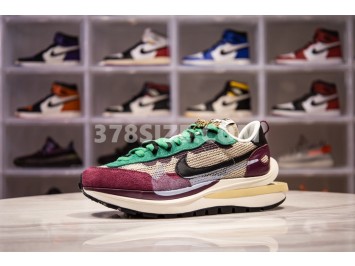 H12 나이키 사카이 베이퍼 와플 버건디