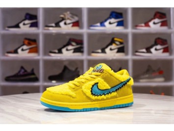 H12 나이키 덩크로우 SB 그레이트풀 옐로우베어 CJ5378-700