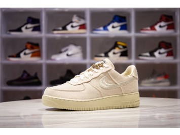 H12 나이키 스투시 에어포스 1 베이지  CZ9084-200