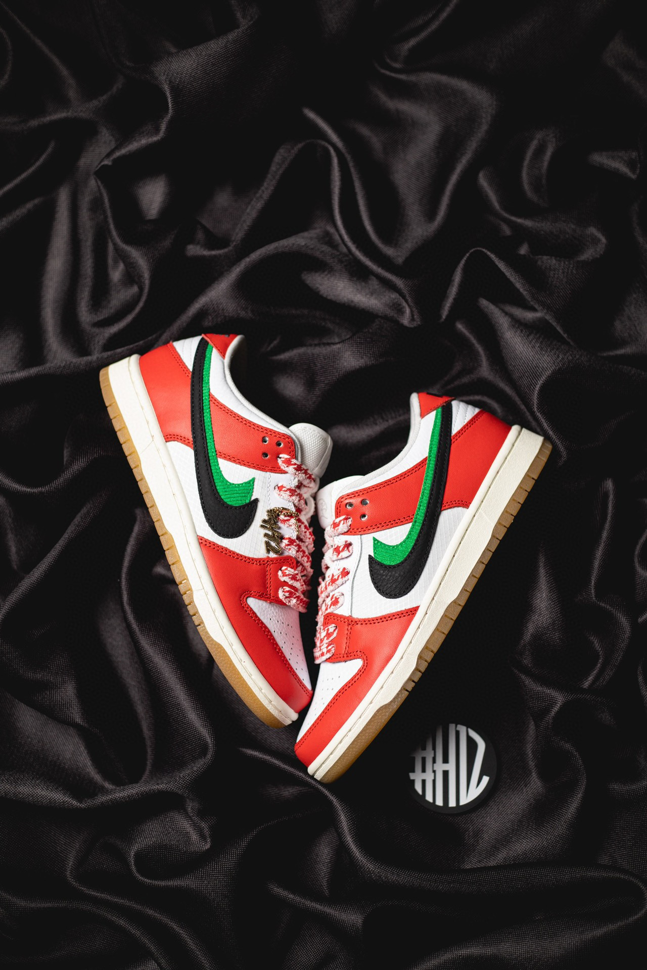 H12 나이키 x 프레임 스케이트 SB 덩크 로우 프로 하비비 CT2550-600