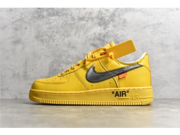 PK 나이키 오프화이트 에어포스 1 유니버시티골드