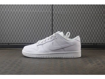 M 나이키 덩크 로우 트리플 화이트 DD1503-109