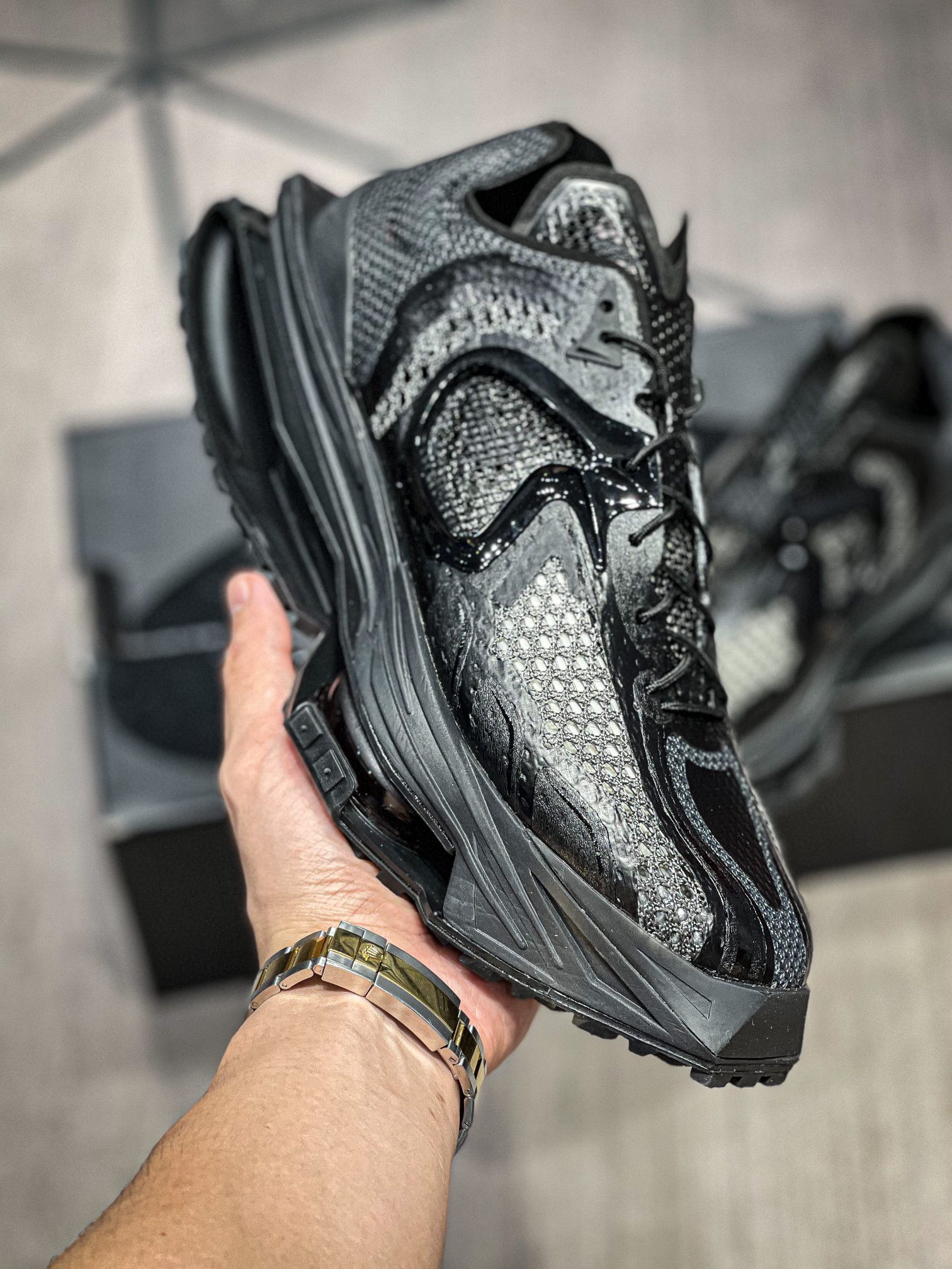 나이키 x 메튜 M 윌리암스 줌 004 트리플 블랙