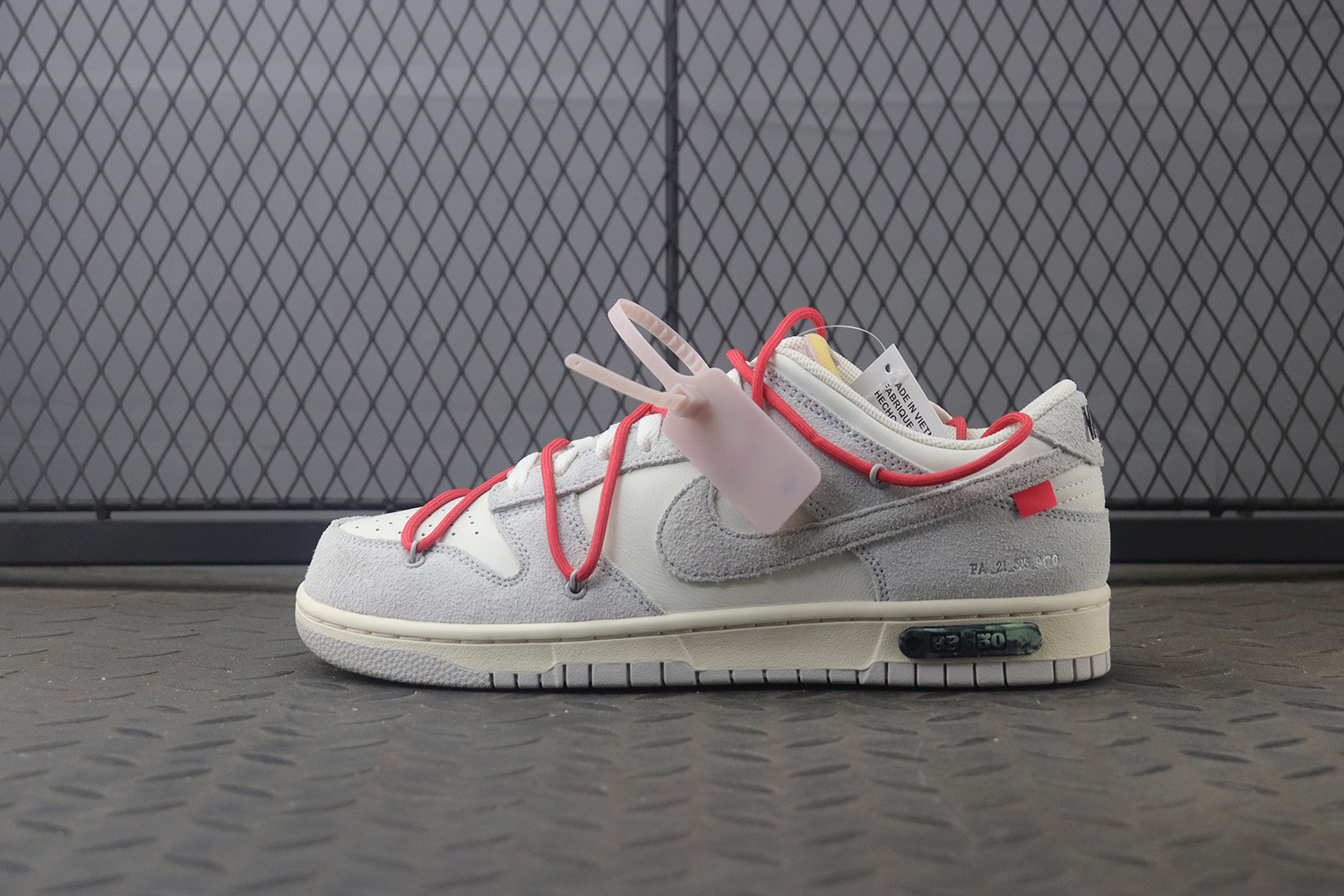 M 나이키 오프화이트 덩크 로우 더 50 로트 33