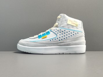 GOD AJ2   Union LA x Air Jordan 2＂Grey Fog ＂DN3802-001