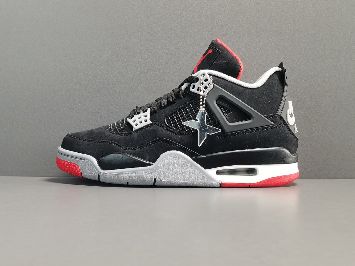 X AJ4  Air Jordan 4 Retro Bred  308497-060