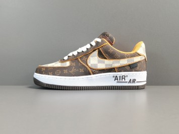 GOD LOUlS VUlTTON X NiKe Air Force 1
