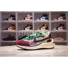 (판매 완료) H12 나이키 사카이 베이퍼 와플 버건디 265