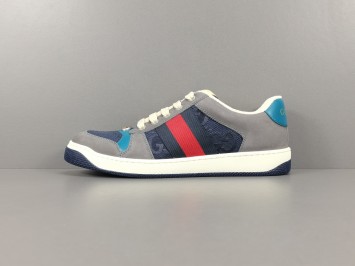 구찌 스크리너 레더 스니커즈 570443