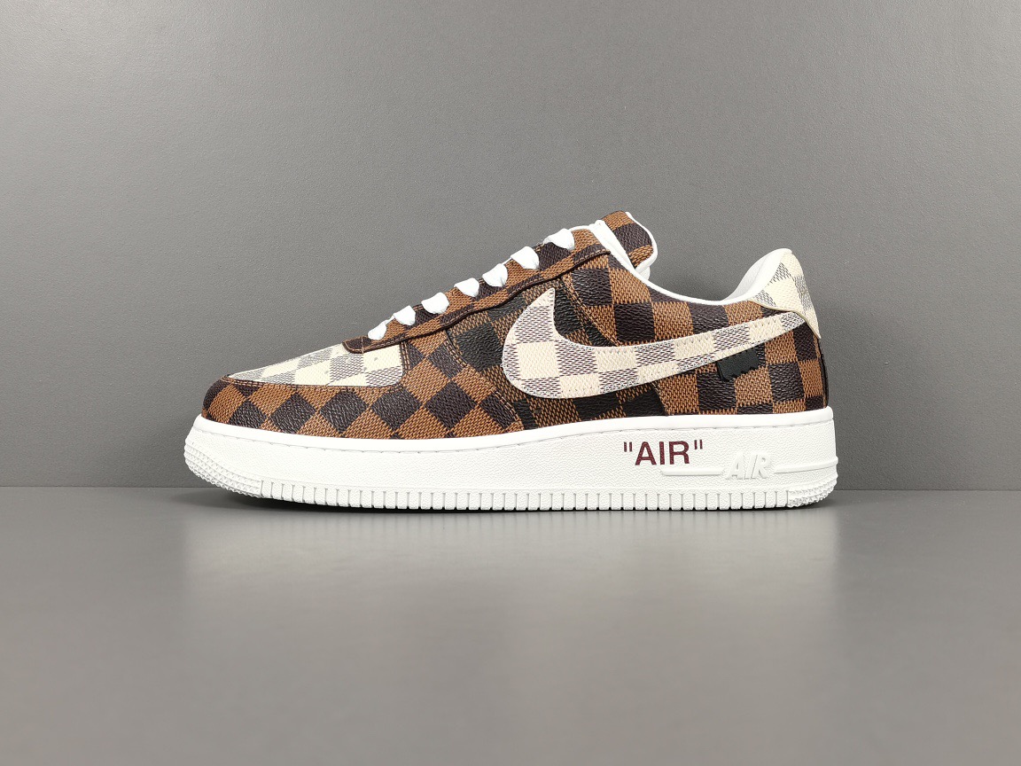 GOD LOUlS VUlTTON X NiKe Air Force 1 LOw
