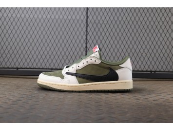 LJR 조던 1 x 트래비스 스캇 레트로 로우 OG SP 세일 앤 리저록 DM7866-200