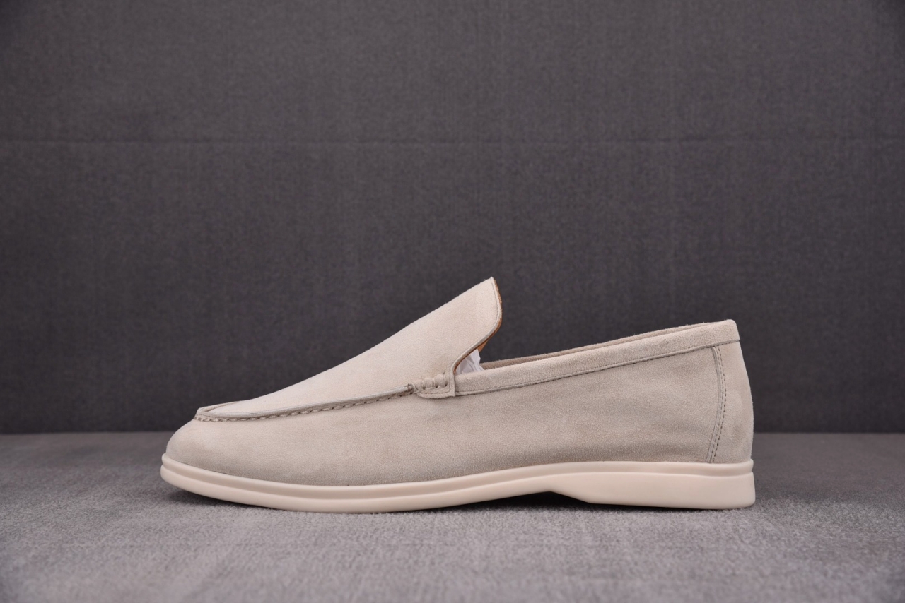 R (W) 로로 피아나 썸머 참스 워크 스웨이드 카프스킨 FAE5444