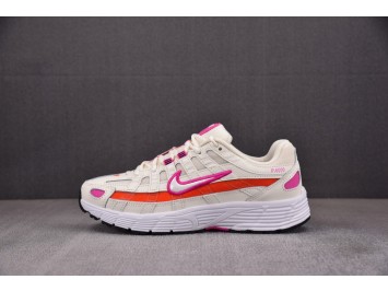 R (W) 나이키 P-6000 에센셜 페일 아이보리 팀 오렌지 CW1351-100