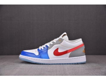 R 에어 조던 1 로우 SE 화이트 게임 로얄 유니버시티 레드 FN8901-164