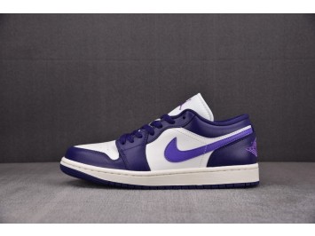 R (W) 조던 1 로우 스카이 J 퍼플 세일 DC0774-502
