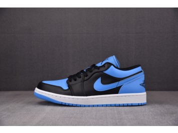 R 조던 1 로우 블랙 유니버시티 블루 553558-041