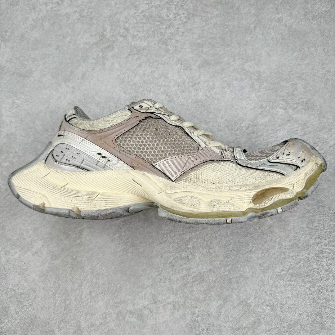 XA 발렌시아가 스테이플러 스니커즈 베이지 그레이 803681W3ST41100