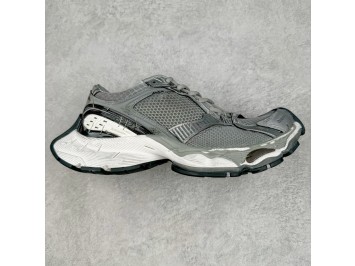 XA 발렌시아가 스테이플러 스니커즈 베이지 그레이 803681W3ST49191