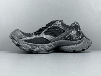 GOD 발렌시아가 스테이플러 스니커즈 블랙 803681W3ST41000