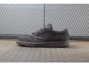 LJR 조던 1 x 트래비스 스캇 레트로 로우 OG SP 벨벳 브라운 앤 다크 모카 DM7866-202