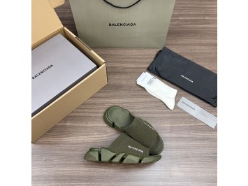 발렌시아가 스피드 2.0 리사이클 니트 슬라이드