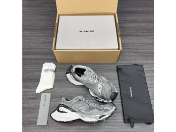 순원 발렌시아가 스테이플러 스니커즈 실버 그레이 803681W3ST41100