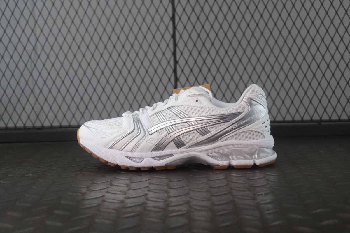 【ZH】 아식스×아페쎄 젤 카야노 14 화이트 퓨어 실버 1203A727-100